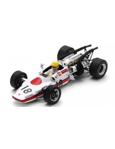 SPARK MODEL S6227 HONDA RA302 N.18 FRANCE GP 1968 JO SCHLESSER 1:43 Modellino