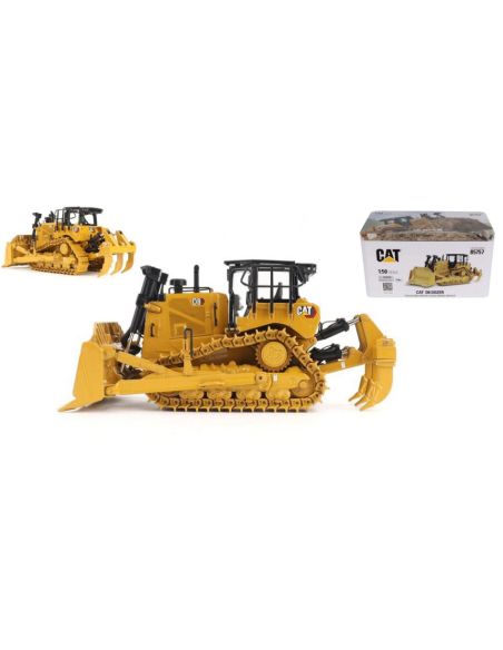 DIECAST MASTER DM85757 RUSPA CINGOLATA Cat D8 Dozer (Standard Configuration) 1:50 Modellino