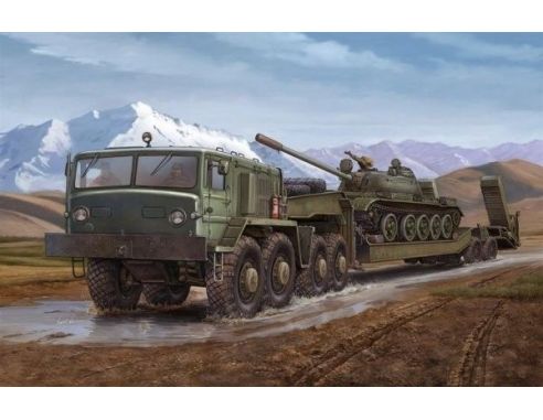Trumpeter TP0211 MAZ 537 SEMI TRAILER KIT 1:35 Modellino