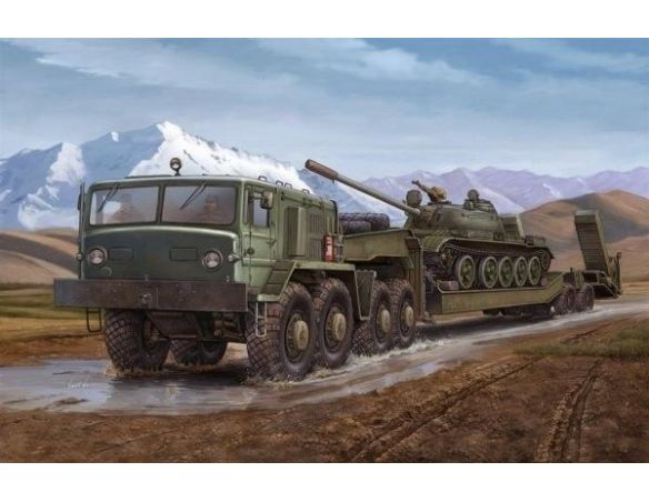 Trumpeter TP0211 MAZ 537 SEMI TRAILER KIT 1:35 Modellino