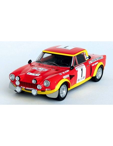 TROFEU TFDSN282 FIAT 124 ABARTH N.1 TOUR DE CORSE 1974 ALEN-KIVIMAKI 1:43 Modellino