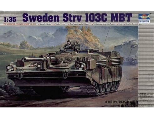 Trumpeter TP0310 CARRO SWEDEN STRV 103 KIT 1:35 Modellino
