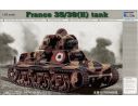 TRUMPETER 00351 FRANCE 39H TANK SA 18 37MM GUN Modellino