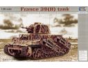 TRUMPETER 00352 FRANCE 39H TANK SA 38 37mm GUN Modellino