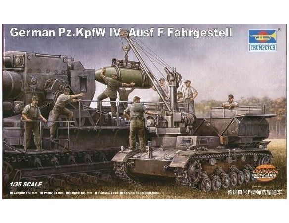 Trumpeter TP0363 CARRO GERMAN PZ.KPFW KIT 1:35 Modellino