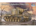 Trumpeter TP0367 CARRO GERMAN KV-2 KIT 1:35 Modellino