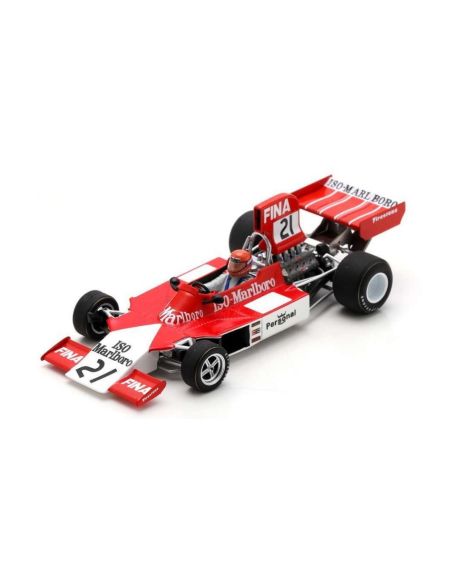 SPARK MODEL S4039 ISO MARLBORO (WILLIAMS) FW N.21 BELGIUM GP 1974 GIJS VAN LENNEP 1:43 Modellino