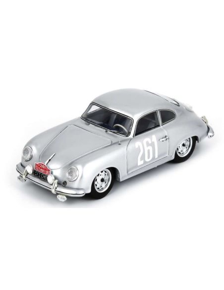 SPARK MODEL S6139 PORSCHE 356 1500 N.261 RALLY MONTE CARLO 1955 VILREON-CARLIN 1:43 Modellino