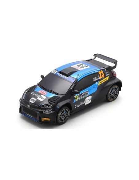 SPARK MODEL S6861 TOYOTA YARIS N.23 5th RC2 RALLY MONTE CARLO 2024 PAJARI-MALKONEN 1:43 Modellino