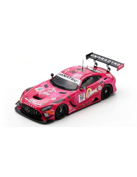 SPARK MODEL SB811 MERCEDES GT3 N.16 2nd PRO-AM CLASS 24 H SPA 2024 PUN-RIO-TSE-DONTJE 1:43 Modellino