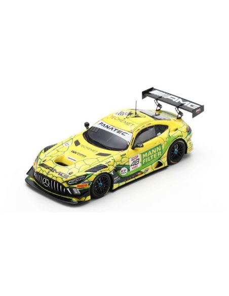 SPARK MODEL SB825 MERCEDES GT3 N.48 24 H SPA 2024 ENGEL-MORAD-AUER 1:43 Modellino