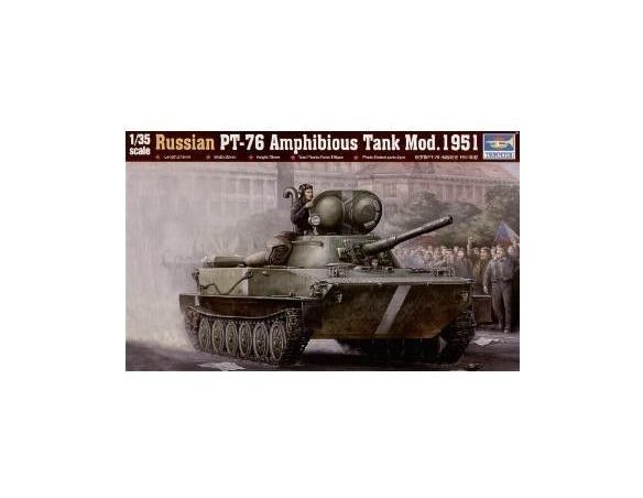 TRUMPETER 00379 RUSSIAN PT-76 MOD. 1951 Modellino