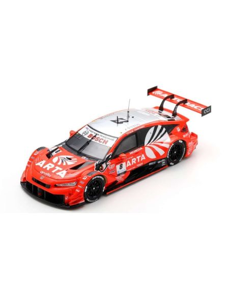 SPARK MODEL SGT151 ARTA MUGEN CIVIC N.8 SUPER GT500 2024 NOJIRI-MATSUSHITA 1:43 Modellino
