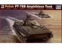 TRUMPETER 00382 PT-76B AMPHIBIOUS TANK Modellino