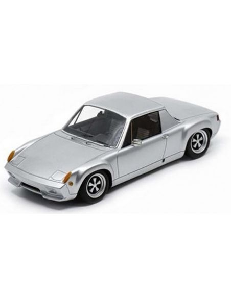 SCHUCO SH450053800 PORSCHE 916 (CHASSIS N.12) 1972 SILVER 1:18 Modellino