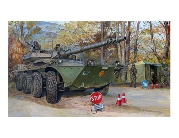 TRUMPETER 00386 CARRO ITALIANO B1 CENTAURO Modellino