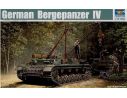 TRUMPETER 00389 GERMAN BERGEPANZER IV RECOVERY VEHICLE Modellino