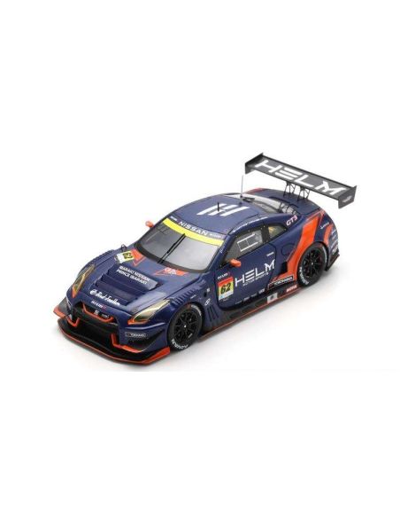 SPARK MODEL SGT180 HELM MOTORSPORTS GT-R N.62 SUPER GT300 2024 HIRATE-HIRAKI-R.HIRAKI 1:43 Modellino