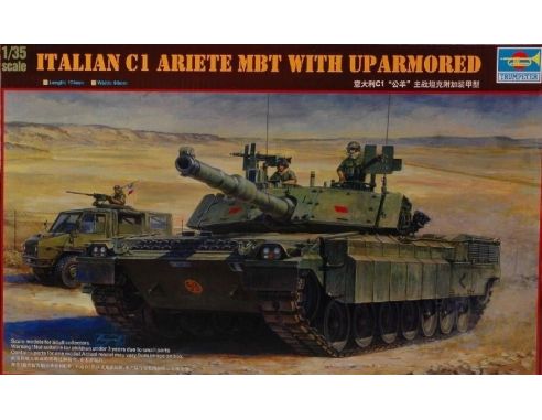 Trumpeter TP0394 CARRO ARIETE MBT KIT 1:35 Modellino