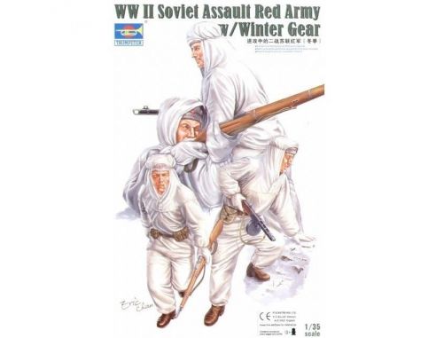 TRUMPETER 00414 WWII SOVIET RED ARMY Modellino