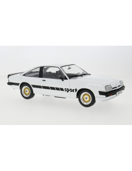 MODELCARGROUP MCG18237 OPEL MANTA B SPORT 1980 WHITE 1:18 Modellino