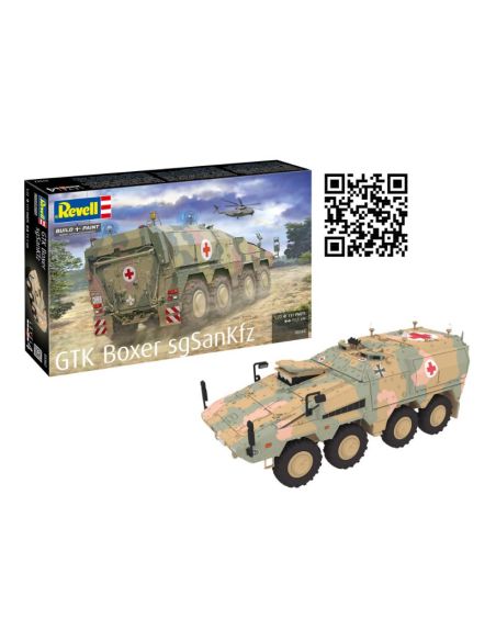 REVELL RV03362 GTK BOXER sqSANKfz KIT 1:72 Modellino