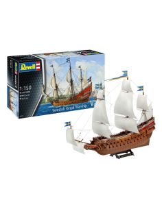 REVELL RV05414 SWEDISH REGAL SHIP VASA KIT 1:150 Modellino