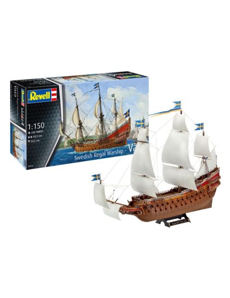 REVELL RV05414 SWEDISH REGAL SHIP VASA KIT 1:150 Modellino