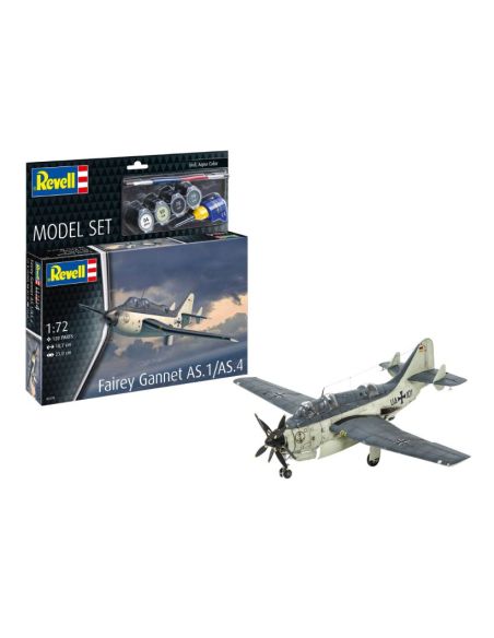 REVELL RV63775 MODEL SET FAIREY GANNET AS.1/AS.4 KIT 1:72 Modellino