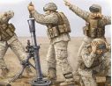 TRUMPETER 00423 MODERN U.S. MARINE M252 TEAM Modellino