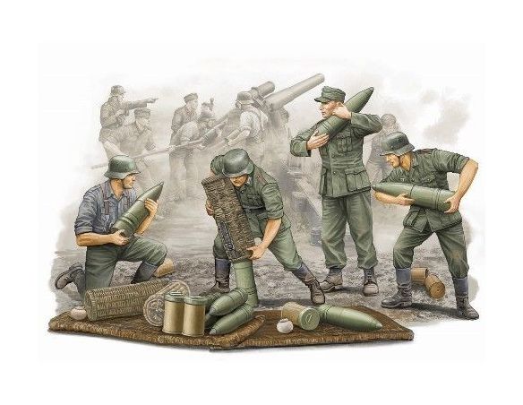 Trumpeter TP0426 GERMAN FIELD FIGURE KIT 1:35 Modellino