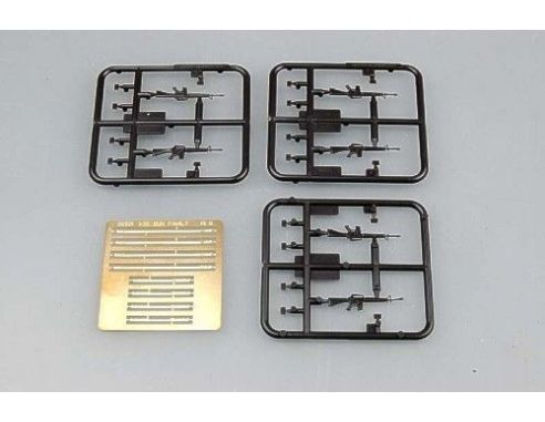 TRUMPETER 00502 AR15/M16/M4 FAMILY M16 A2 6 UNITS Modellino