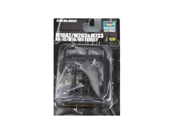 TRUMPETER 00507 AR-15/M16/M4 FAMILY-M733 Modellino