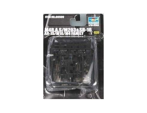 TRUMPETER 00509 AR-15/M16/M4 FAMILY-SR16 Modellino