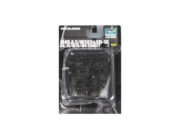 TRUMPETER 00509 AR-15/M16/M4 FAMILY-SR16 Modellino