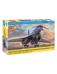 ZVEZDA Z7045 TU-144 SUPERSONIC CIVILIAN AIRCRAFT KIT...