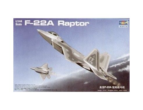 TRUMPETER 01317 F-22 A RAPTOR Modellino