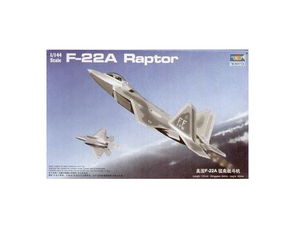 TRUMPETER 01317 F-22 A RAPTOR Modellino