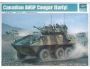 TRUMPETER 01501 CANADIAN COUGAR 6x6 AVGP Modellino