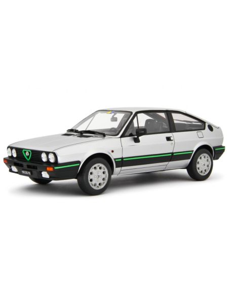 LAUDO RACING LM184B ALFA SPRINT 1.5 Q.V.1983 SILVER 1:18 Modellino