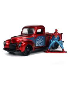JADA TOYS JADA253223016 FORD PICK UP 1941 MARVEL RED/BLUE...