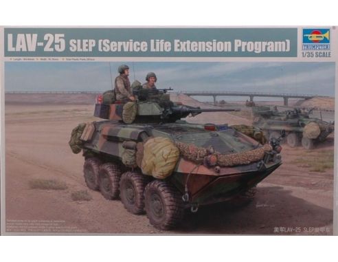 TRUMPETER 01513 LAV-25 SLEP SERVICE LIFE EXTENSION PROGRAM Modellino