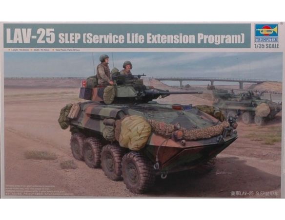 TRUMPETER 01513 LAV-25 SLEP SERVICE LIFE EXTENSION PROGRAM Modellino