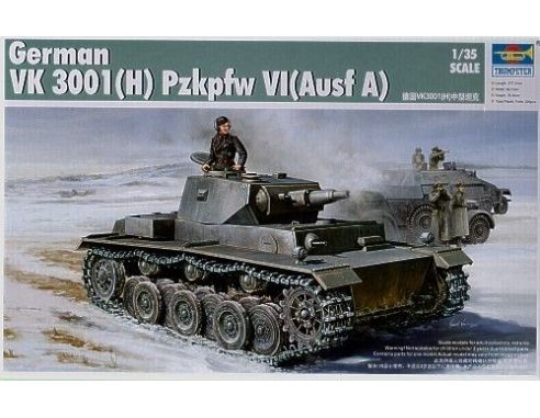 TRUMPETER 01515 GERMAN VK 3001 H PZKPFW VI Modellino