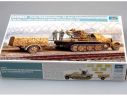 TRUMPETER 01524 GERMAN 2 CM FLAKVIERLING 38 AUF SD.KFZ.7/1 LATE Modellino