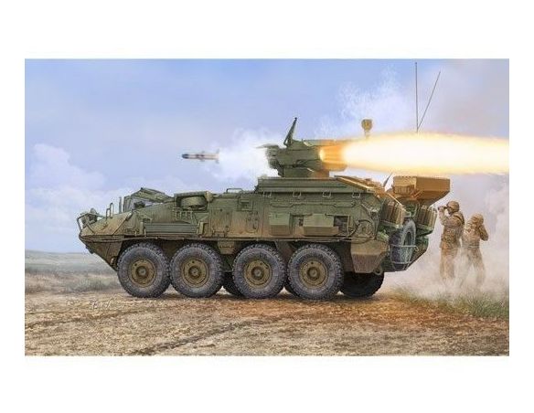 TRUMPETER 01558 LAV III TUA TOW-UNDER-ARMOUR Modellino