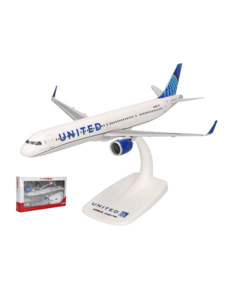 HERPA HP614351 AIRBUS A321 NEO UNITED AIRLINES 1:200 Modellino