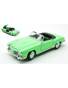 WELLY WE24118CGR MERCEDES 190 SL 1955 LIGHT GREEN 1:24...
