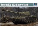 TRUMPETER 01570 SOVIET KV-122 HEAVY TANK Modellino