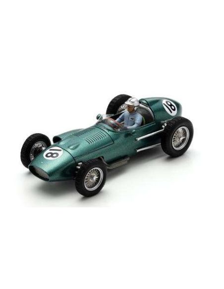 SPARK MODEL S8145 ASTON MARTIN DBR5 N.18 GR.BRITAIN GP 1960 ROY SALVADORI 1:43 Modellino